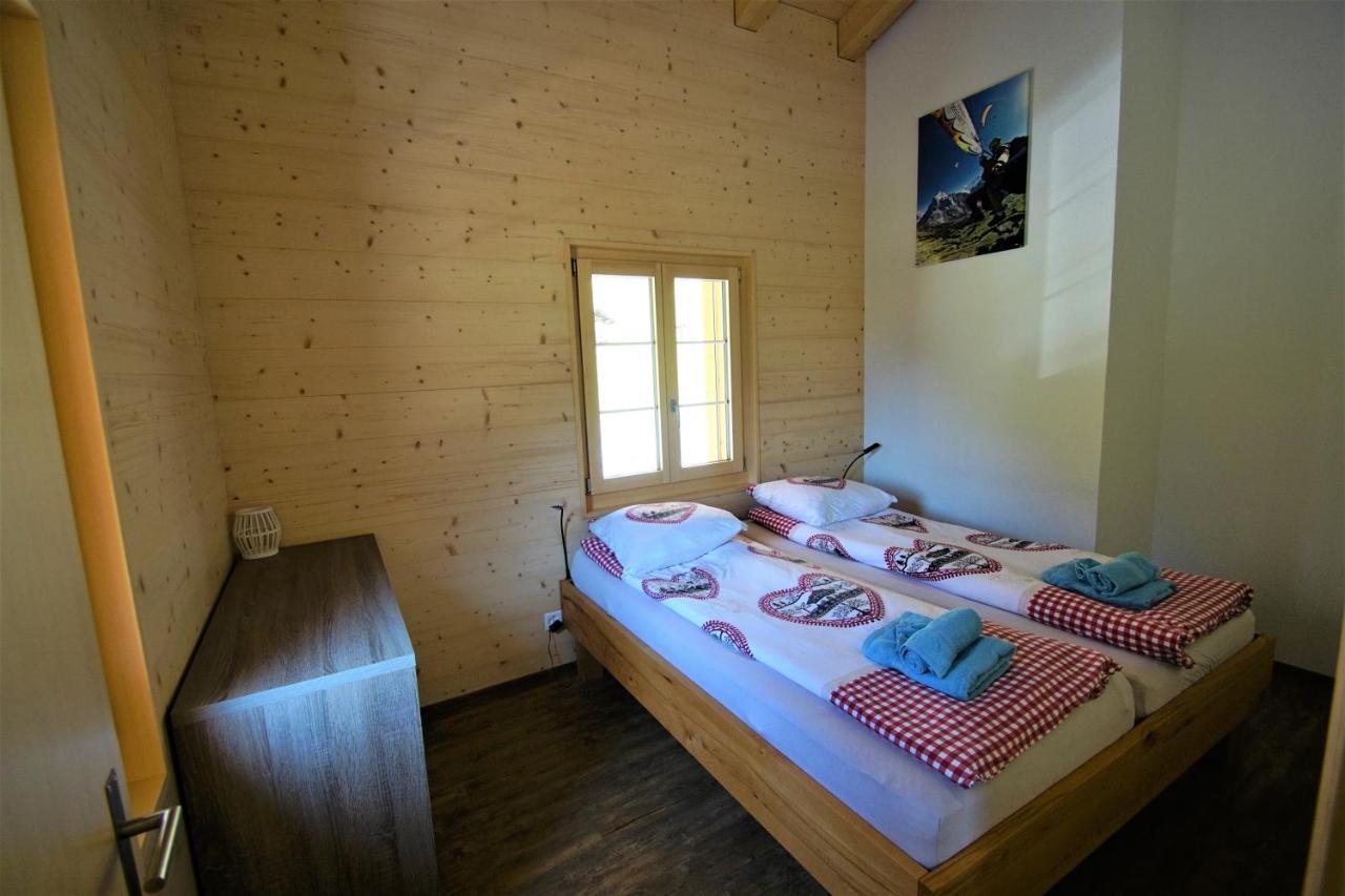 Ferienwohnung Chalet Wetterhorn Lütschenthal Exterior foto